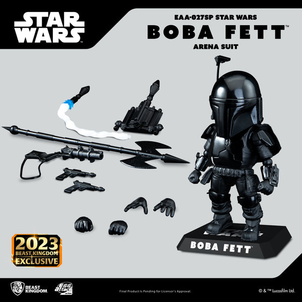 Beast Kingdom EAA-027SP STAR WARS BOBA FETT ARENA SUIT Egg Attack Acti –  Beast Kingdom SEA