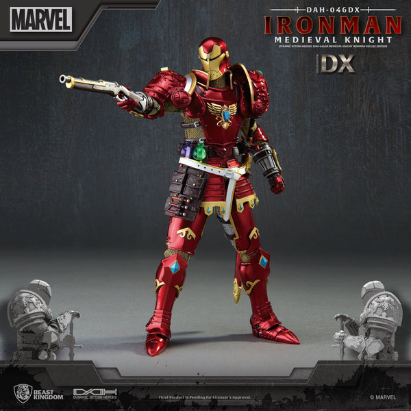 Beast Kingdom DAH-046DX Marvel Iron Man: Medieval Knight 