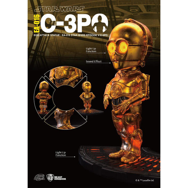 Beast Kingdom EA-016 Star Wars Episode V: C-3PO Egg Attack Figure