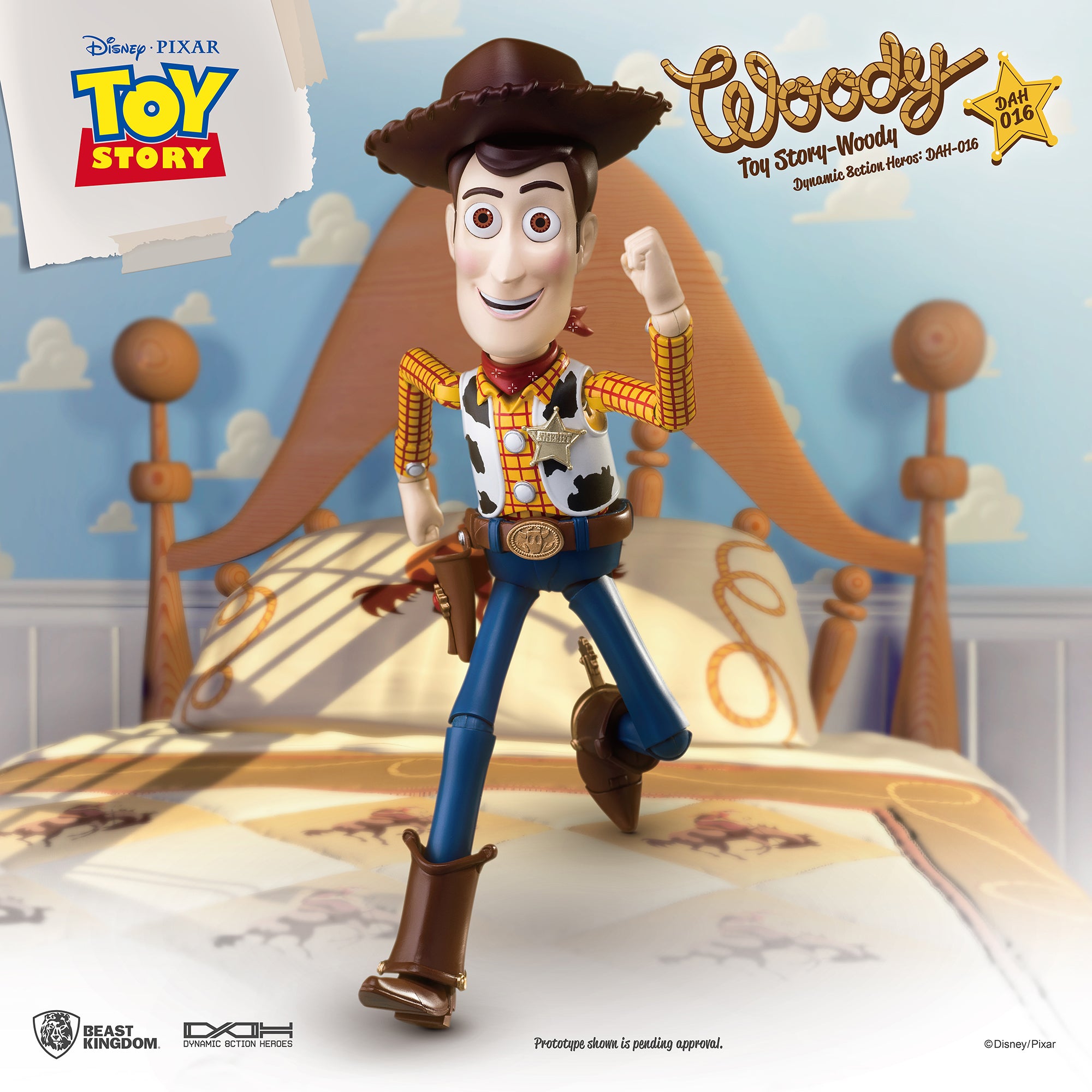 Disney Classic figurine Dynamic Action Heroes 1/9 Pinocchio 18 cm