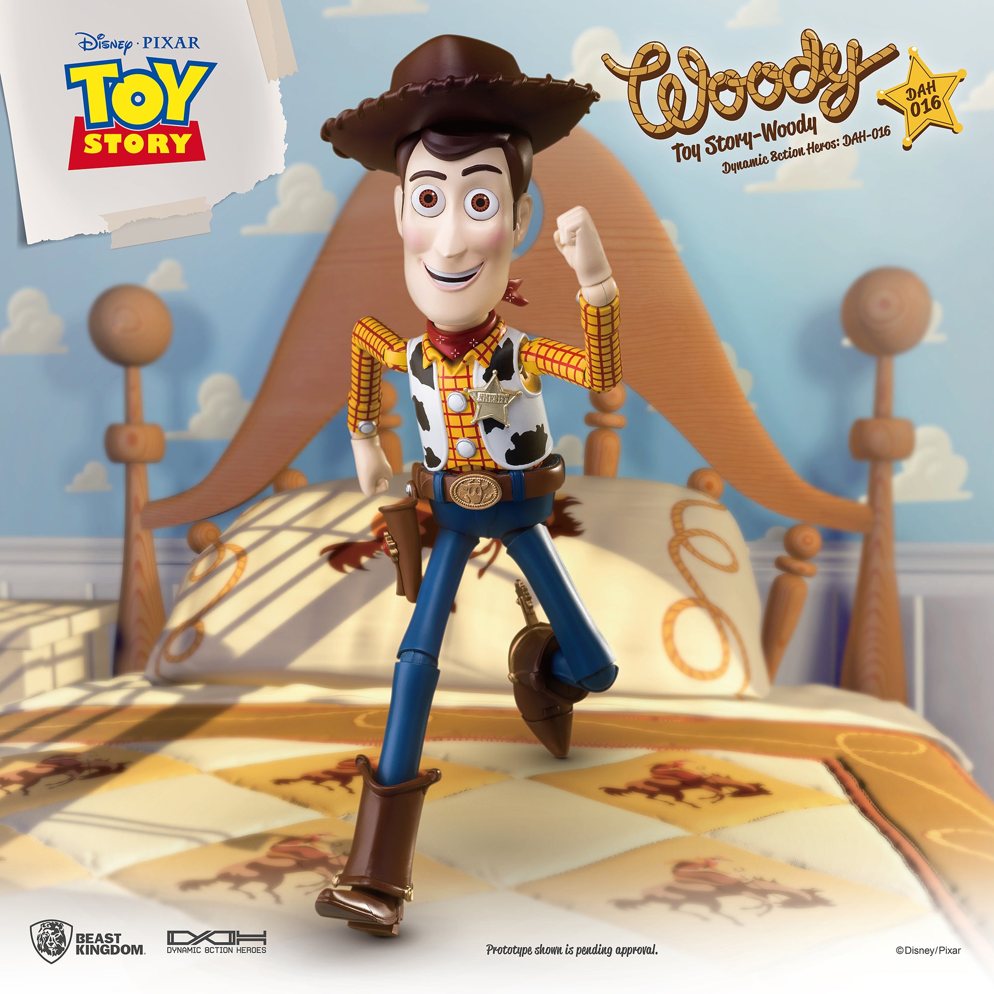 Beast Kingdom DAH-033DX Disney Pixar TOY STORY Sid Phillips 1:9 Scale  Dynamic 8ction Heroes Action Figure
