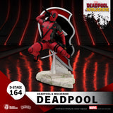 Beast Kingdom DS-164-Deadpool & Wolverine-Deadpool Diorama Stage D-Stage Figure Statue