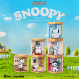 Beast Kingdom MEA-063 Snoopy Apartment Series Blind Box set (6pcs) Mini Egg Attack Figure