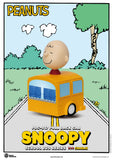 PBC-017 Snoopy School Bus Series Pull Back Car Blind Box Set(6pcs)