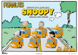 PBC-017 Snoopy School Bus Series Pull Back Car Blind Box Set(6pcs)