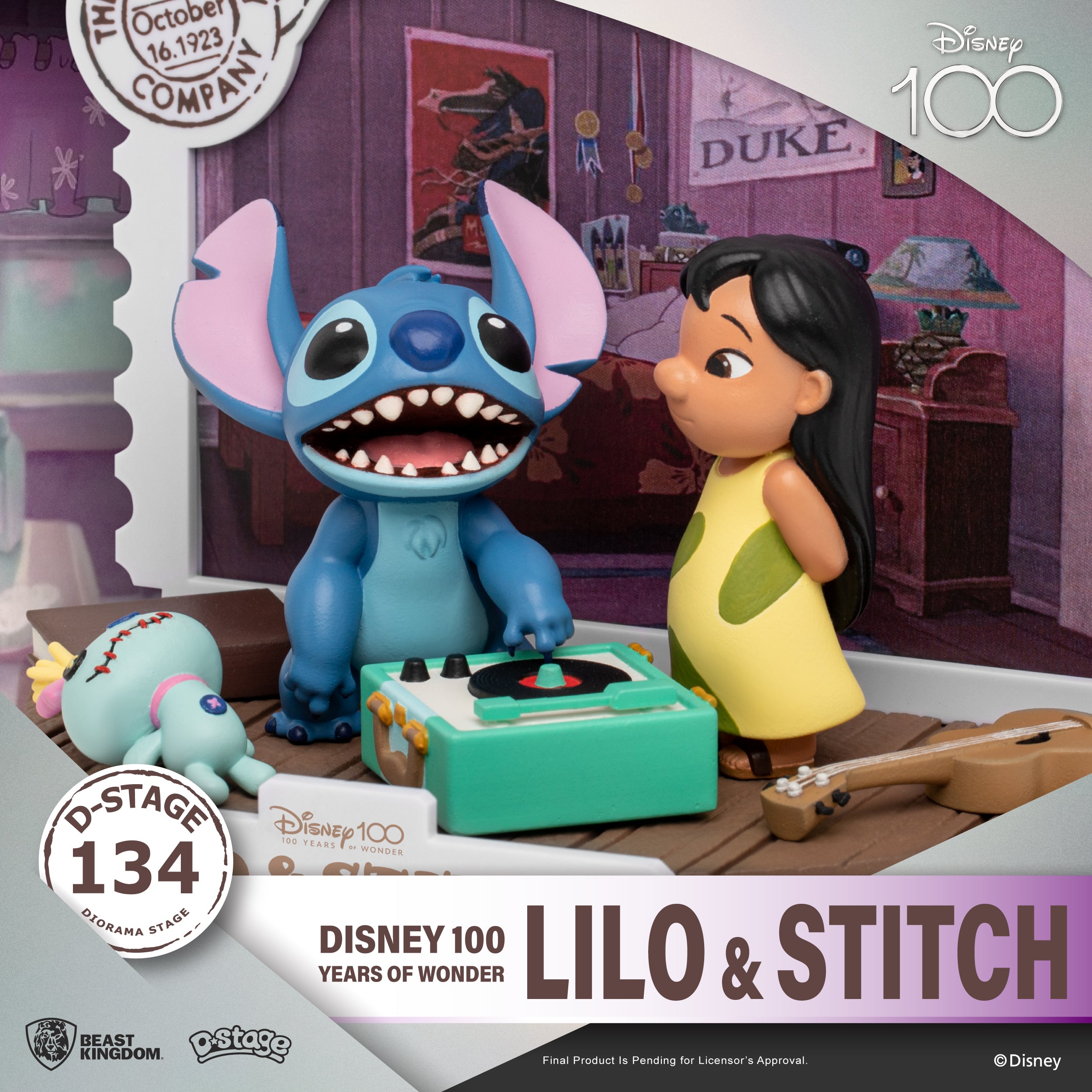 Beast Kingdom DAH-053 Disney Lilo & Stitch: Stitch 1:9 Scale Dynamic 8 –  Beast Kingdom SEA