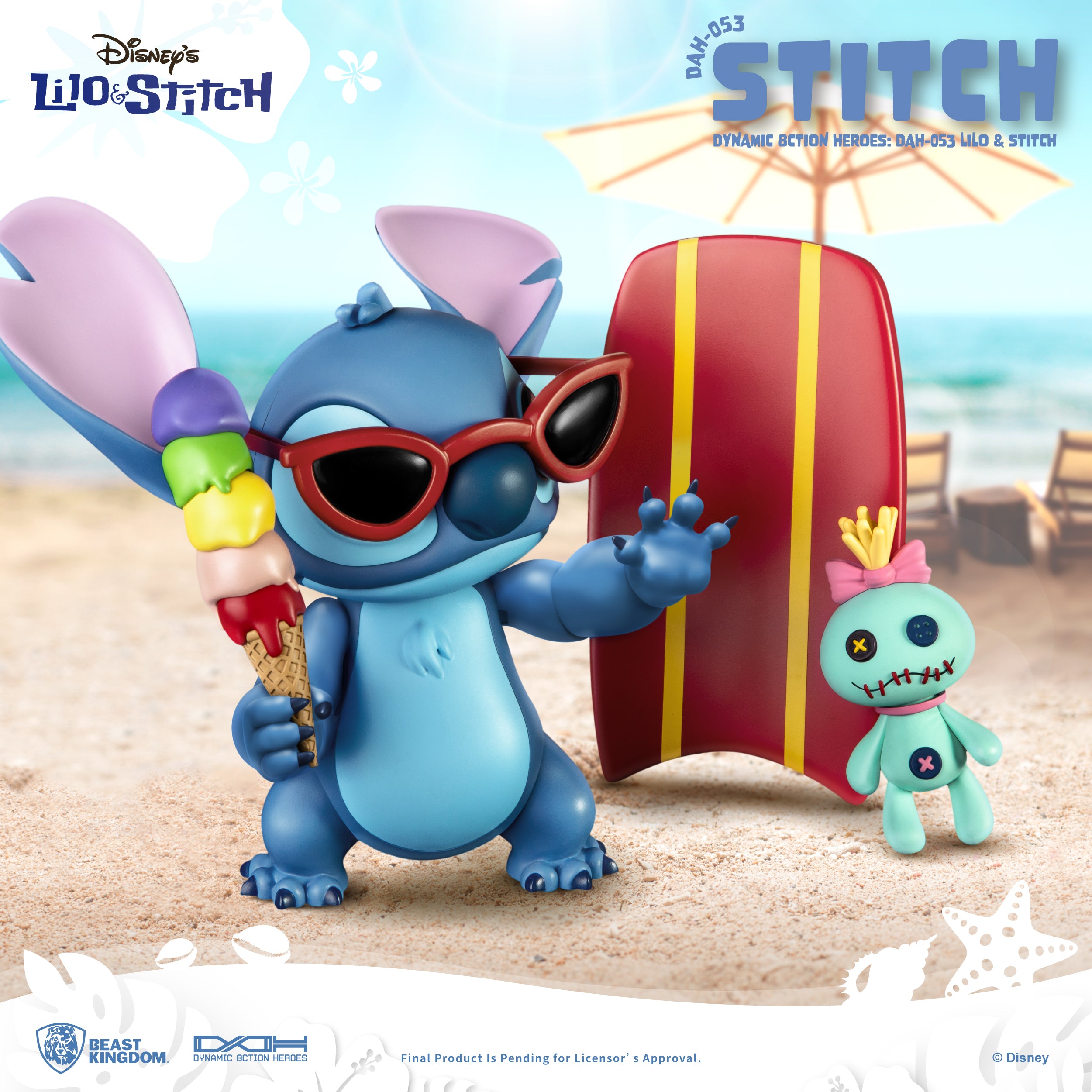 Disney Lilo & Stitch Nendoroid Mini Action Figure - Stitch