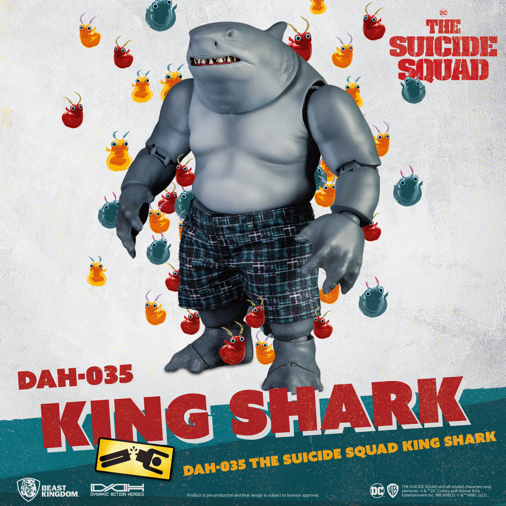 Beast Kingdom DAH-035 DC: The Suicide Squad King Shark Nanaue 1:9 Scal ...