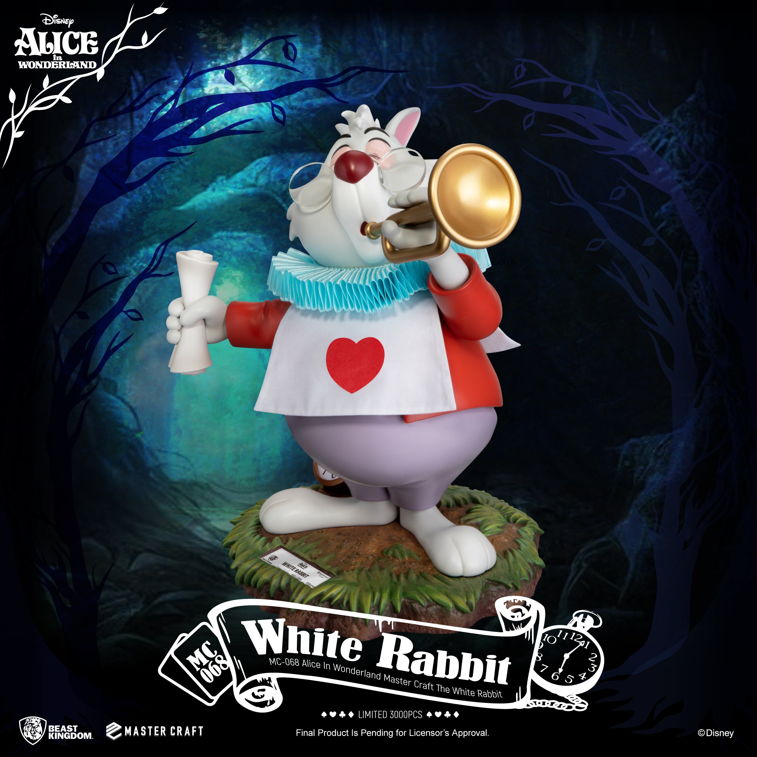 Beast Kingdom MC-068 Disney Alice In Wonderland Master Craft The 