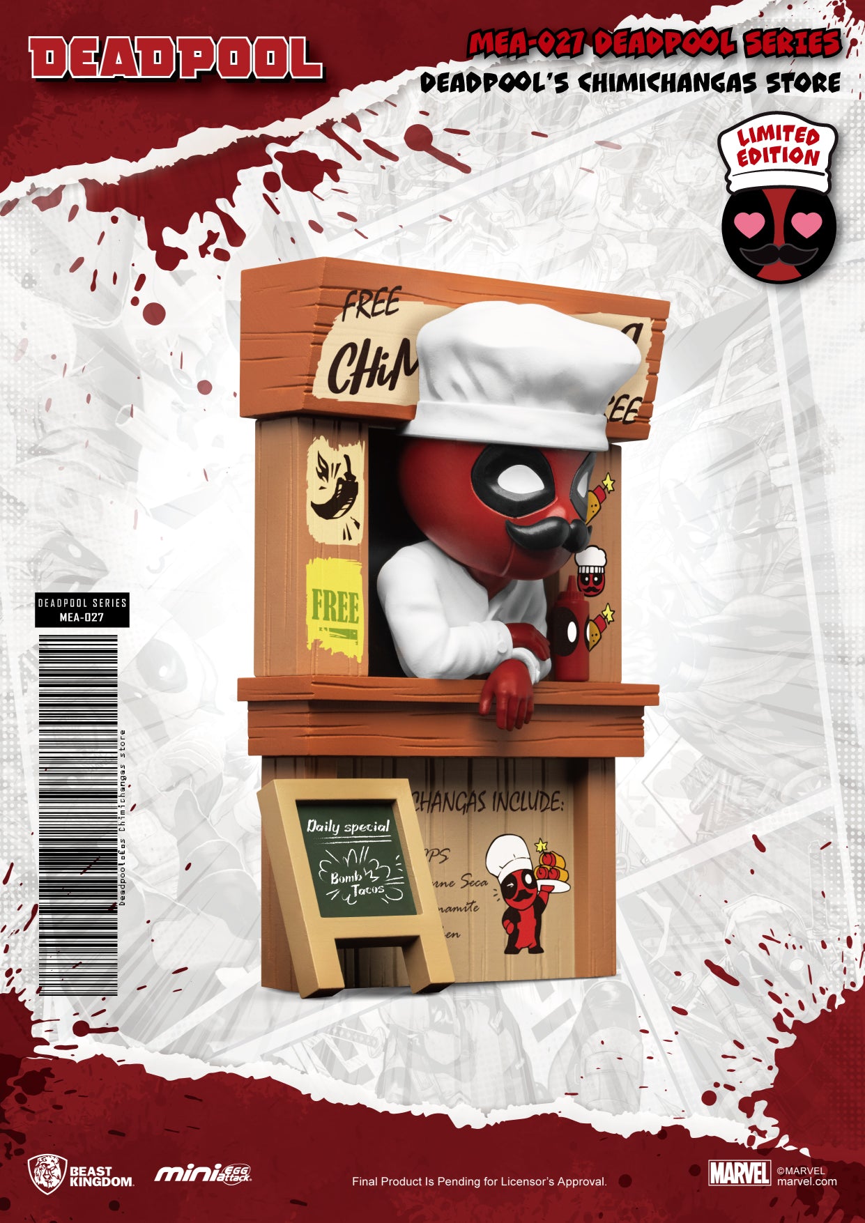 Deadpool with Chimichanga 349 - 7-Eleven Exclusive [Damaged: 6.5/10]