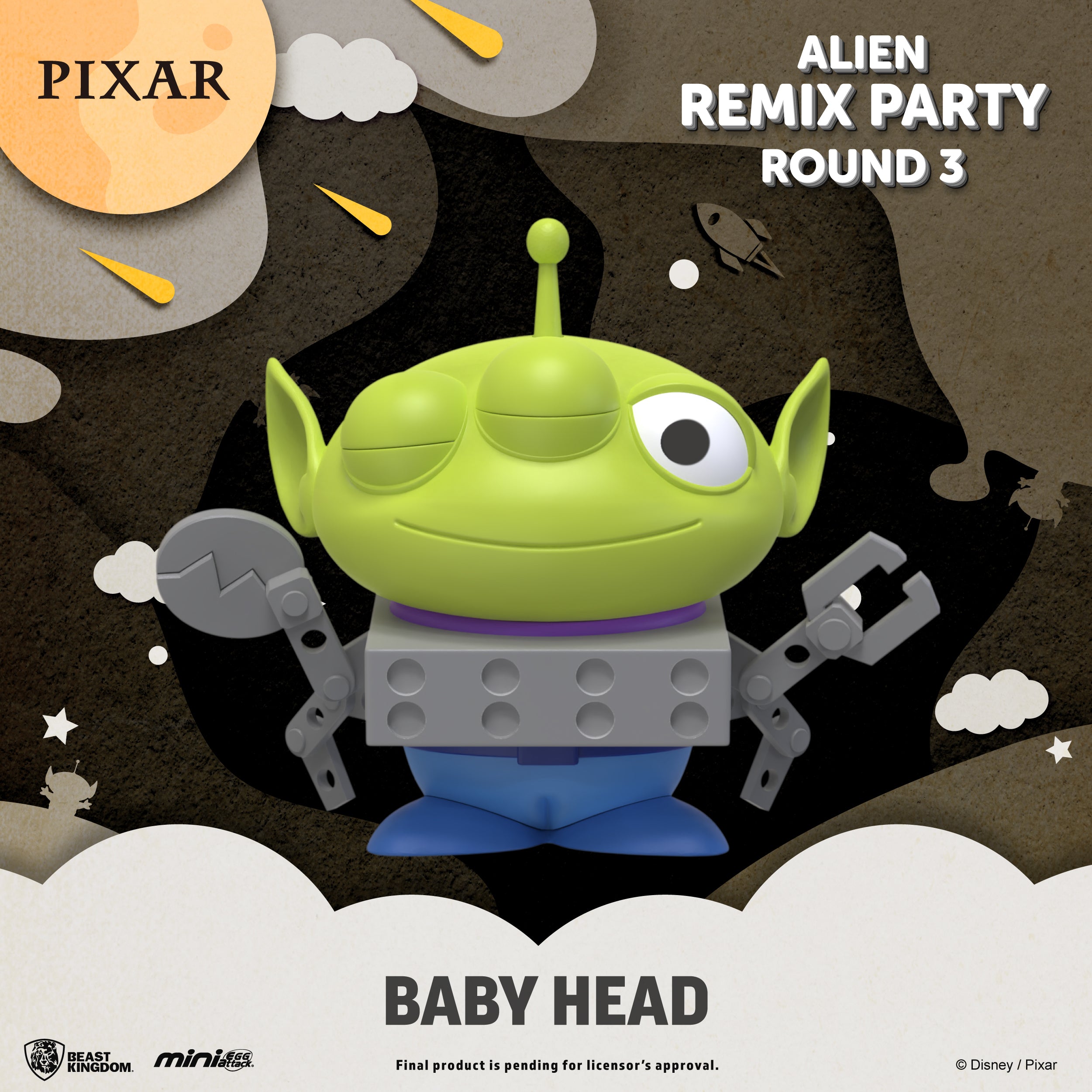 Stylo Toppers Disney Pixar Alien Remix — nauticamilanonline