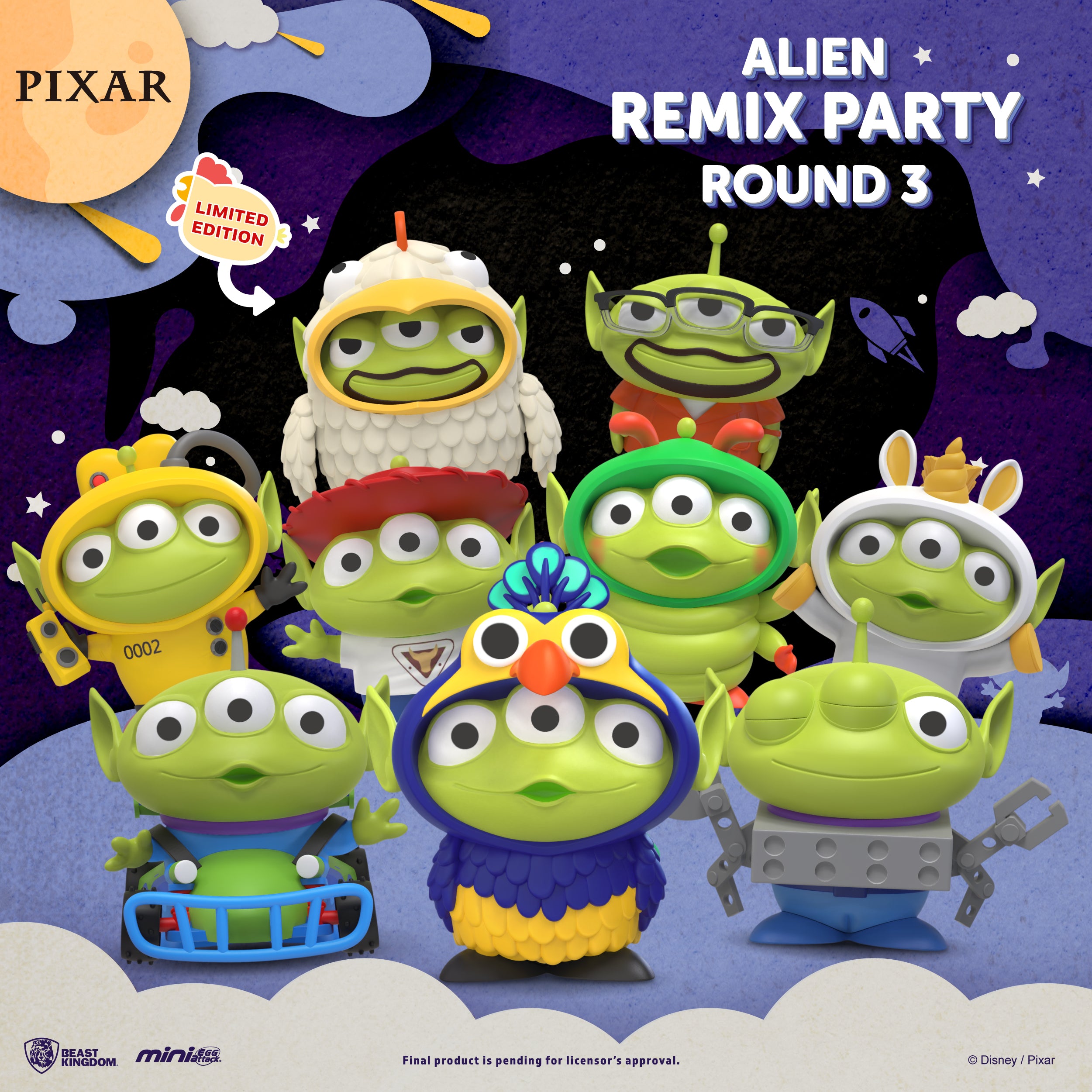 Beast Kingdom MEA-021 Disney Pixar Toy Story: Alien Remix Party