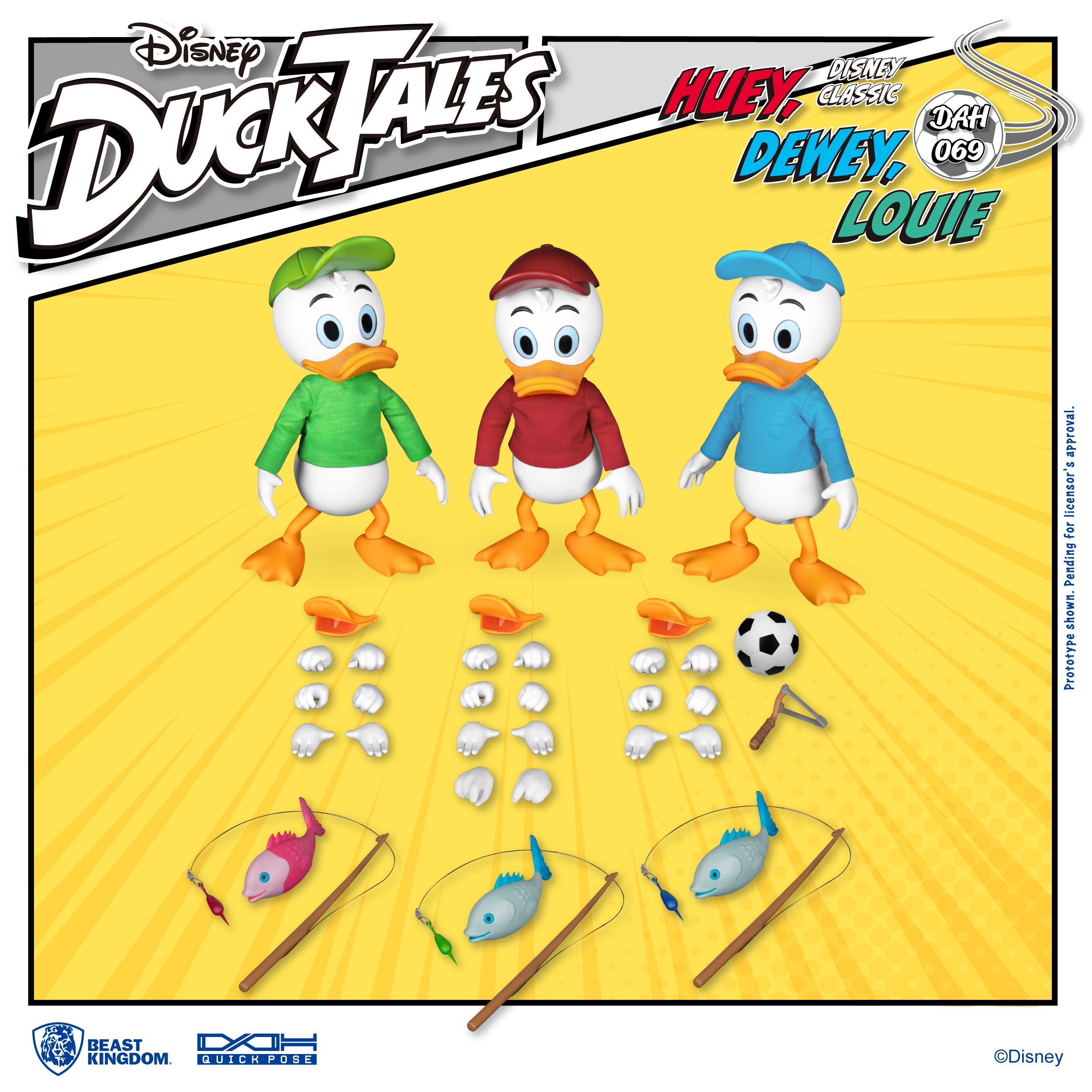 Disney Ducktales Huey Dewey Louie (dynamic 8ction Hero) : Target
